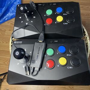 2 x Arcade Fighter Stick Win IOS Android TV  Street Fighter Arcade for M8 Game